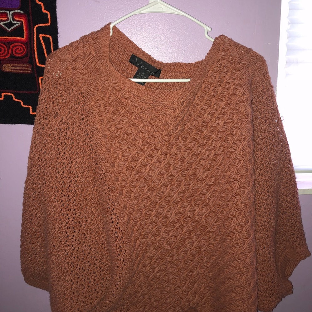 crop shawl/sweater